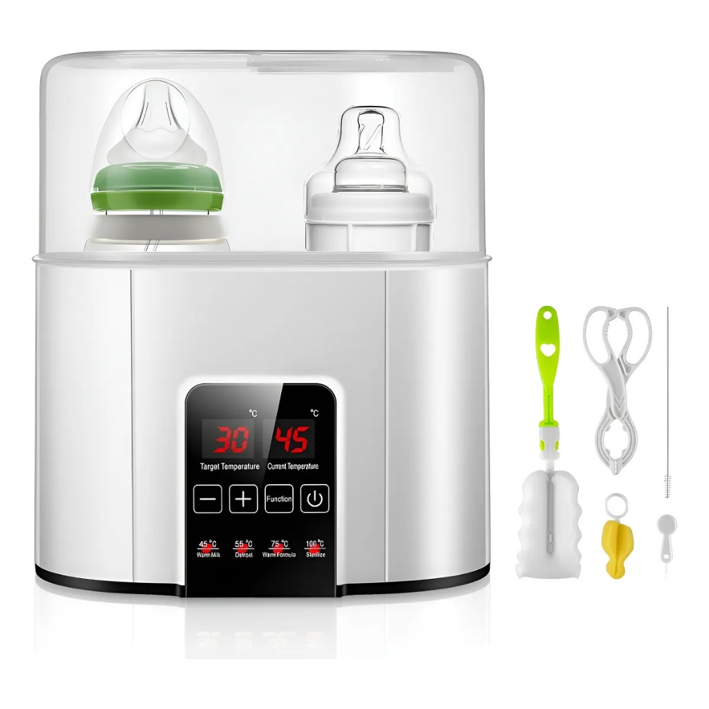Aquecedor De Leite Com Esterilizador Para Mamadeiras
