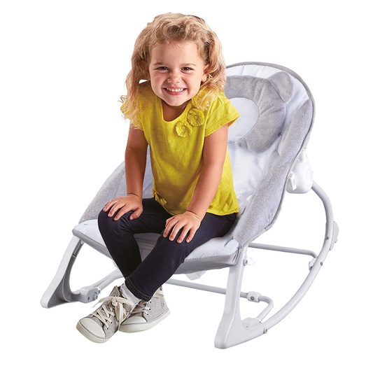 Cadeira de Descanso Bebê Musical ( Polar Bege) - Maxi Baby
