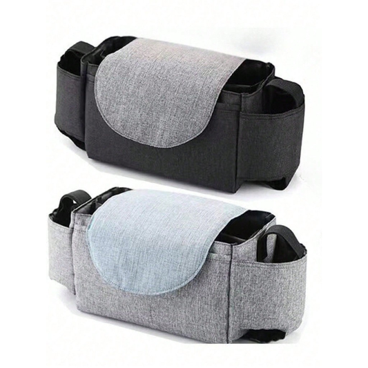 Bolsa Organizador Para Carrinho Bebê Porta Fralda Mamadeira