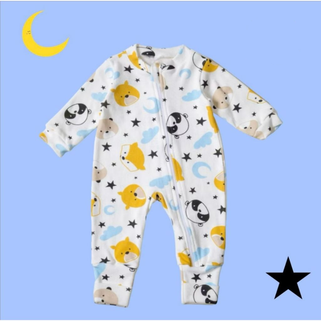Kit com 3 macacões estampado para menino suedine 100 % algodão